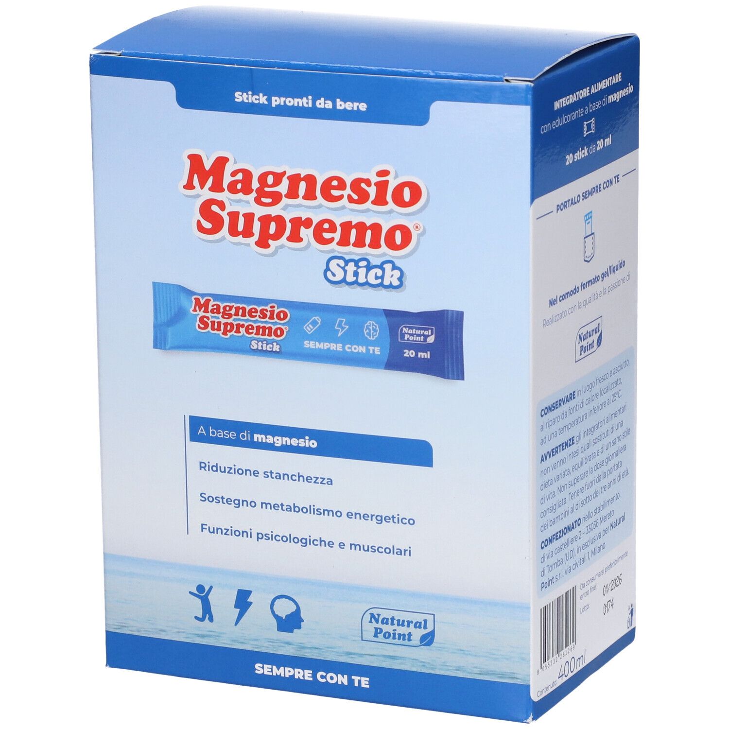 MAGNESIO SUPREMO 20STICK