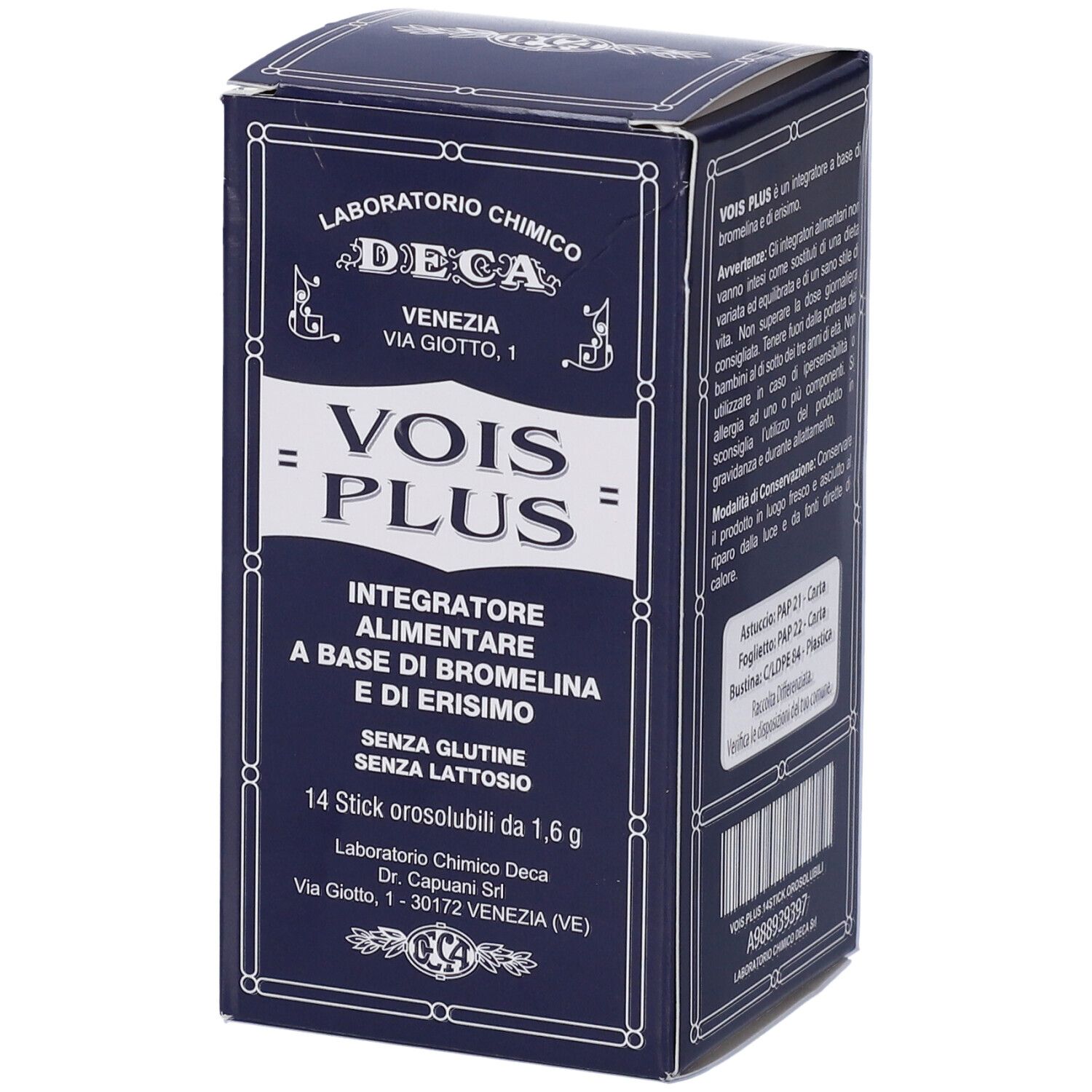 VOIS PLUS 14STICK OROSOLUBILI
