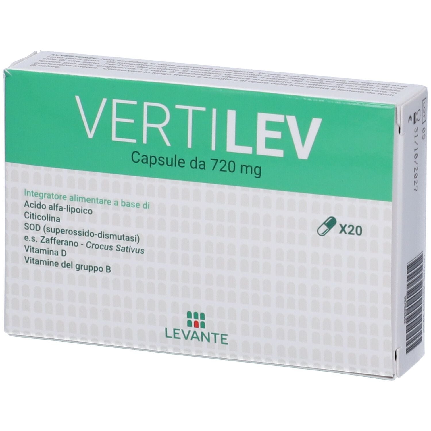 VERTILEV 20CPR