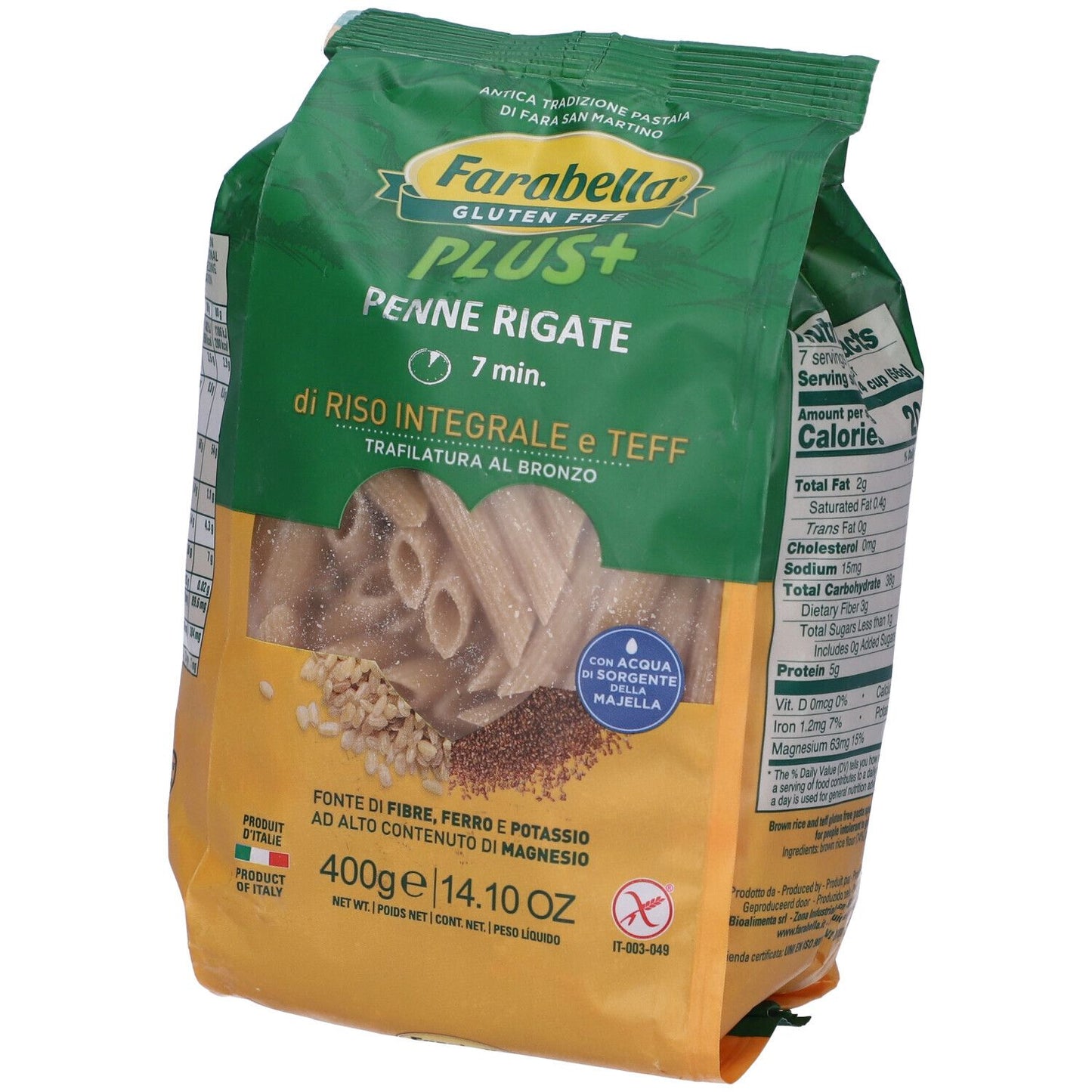 FARABELLA PENNE RISO/TEFF 400G