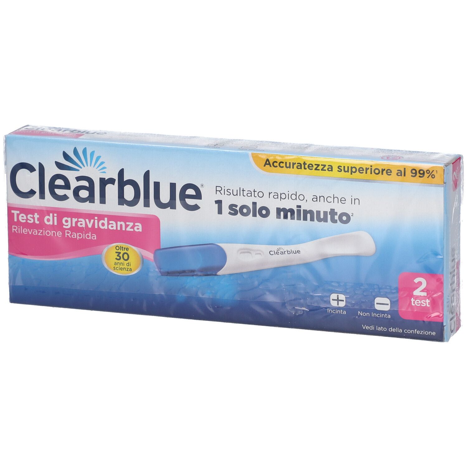 CLEARBLUE PREGN VIS STIC CB6 2