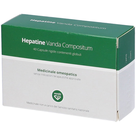 HEPATINE VANDA COMPOS 40 CAPS