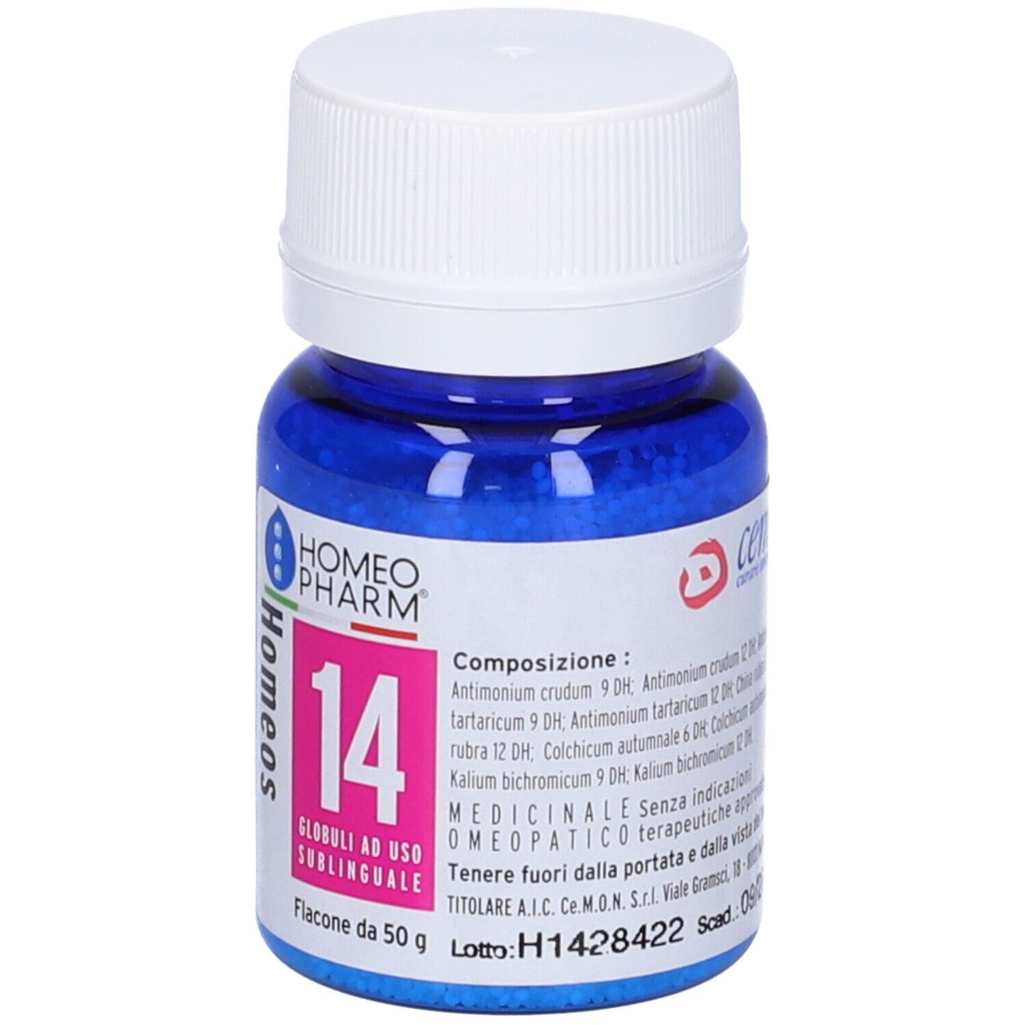 HOMEOS 14  Microgranuli 50g