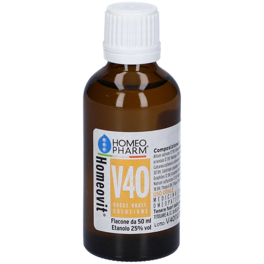 HOMEOVIT V40  Gocce 50ml