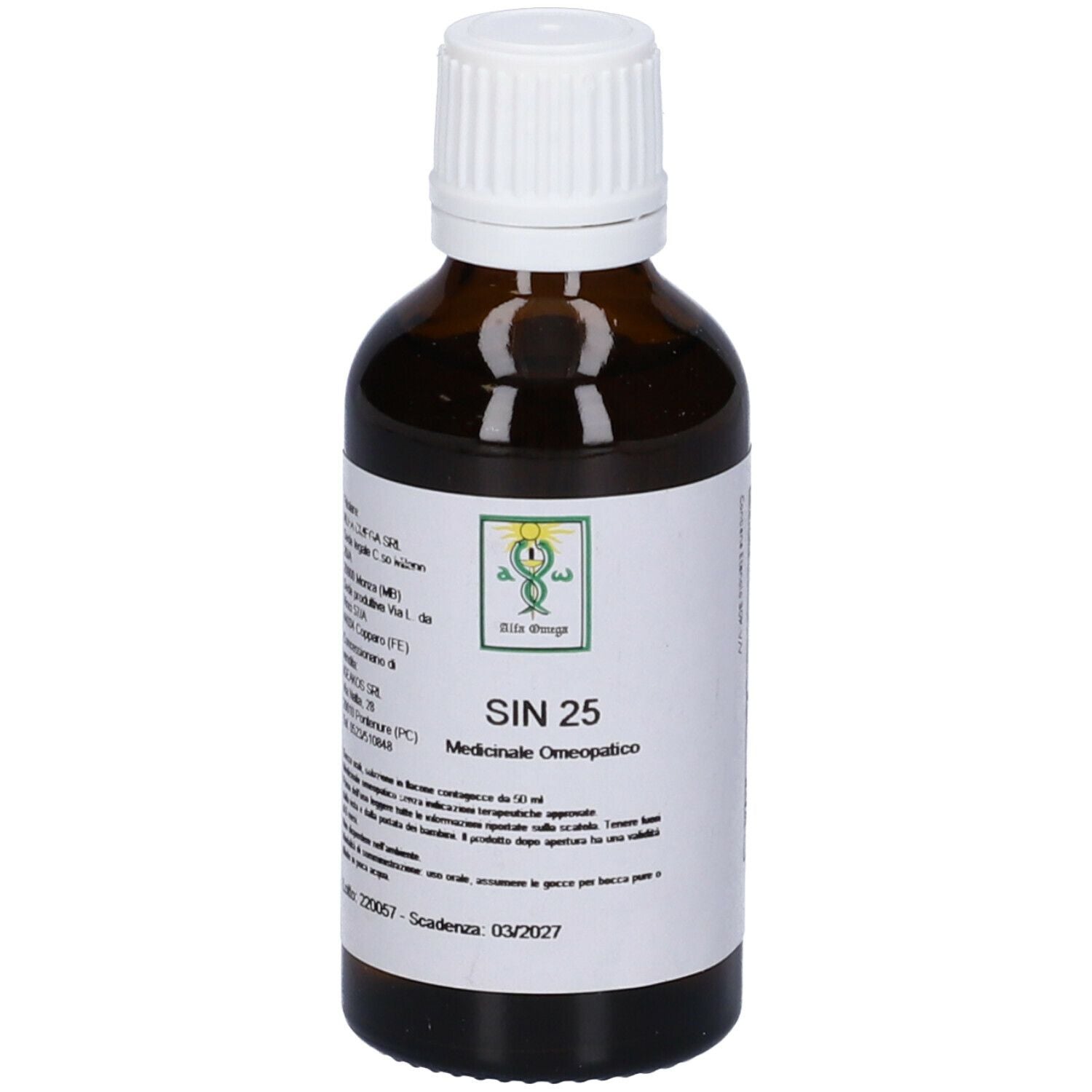 SIN 25 50ML GTT ALFAOM