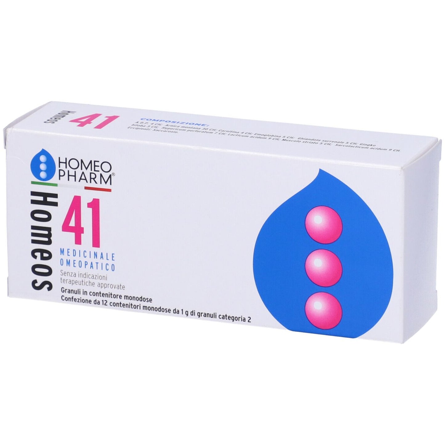 HOMEOS 41 12TUBI DOSI
