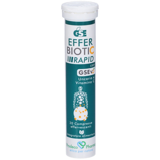 GSE EFFERBIOTIC RAPID 20CPR