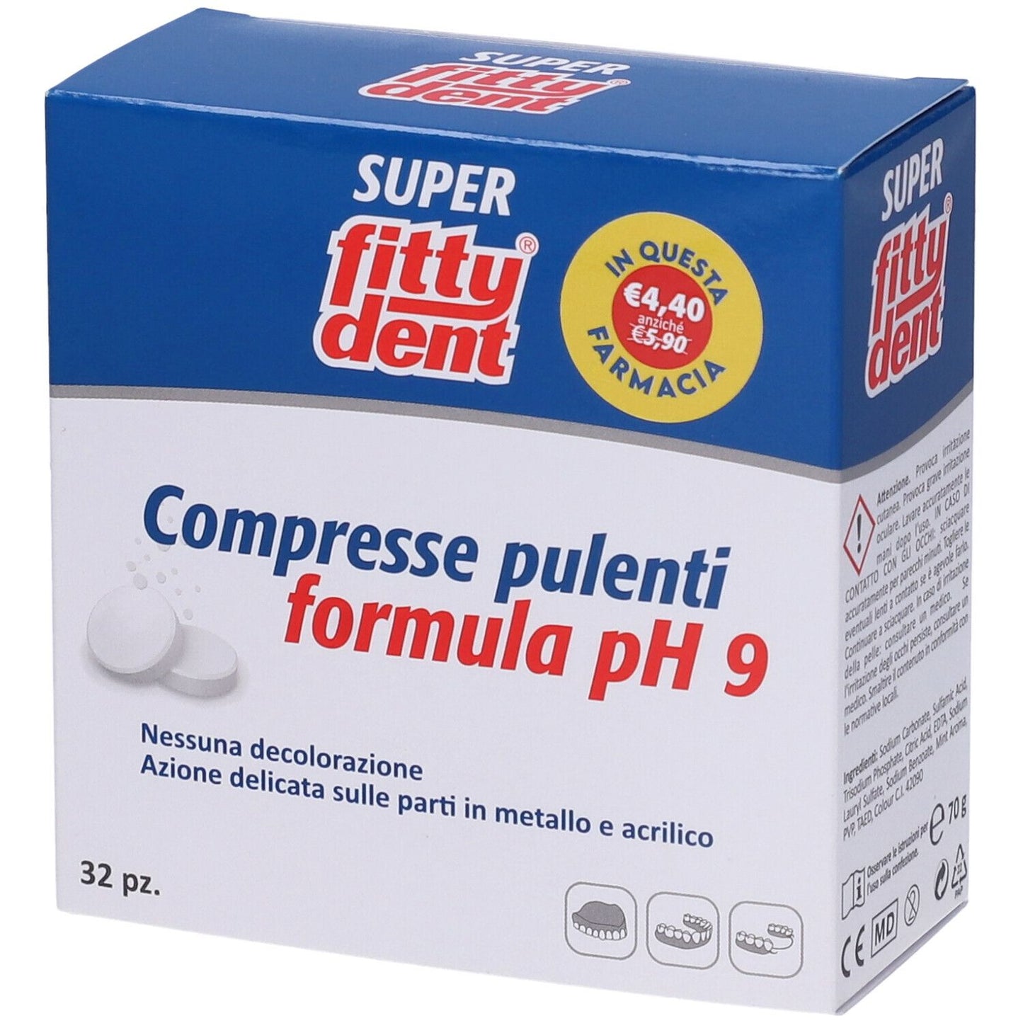 FITTYDENT 32CPR DET OS