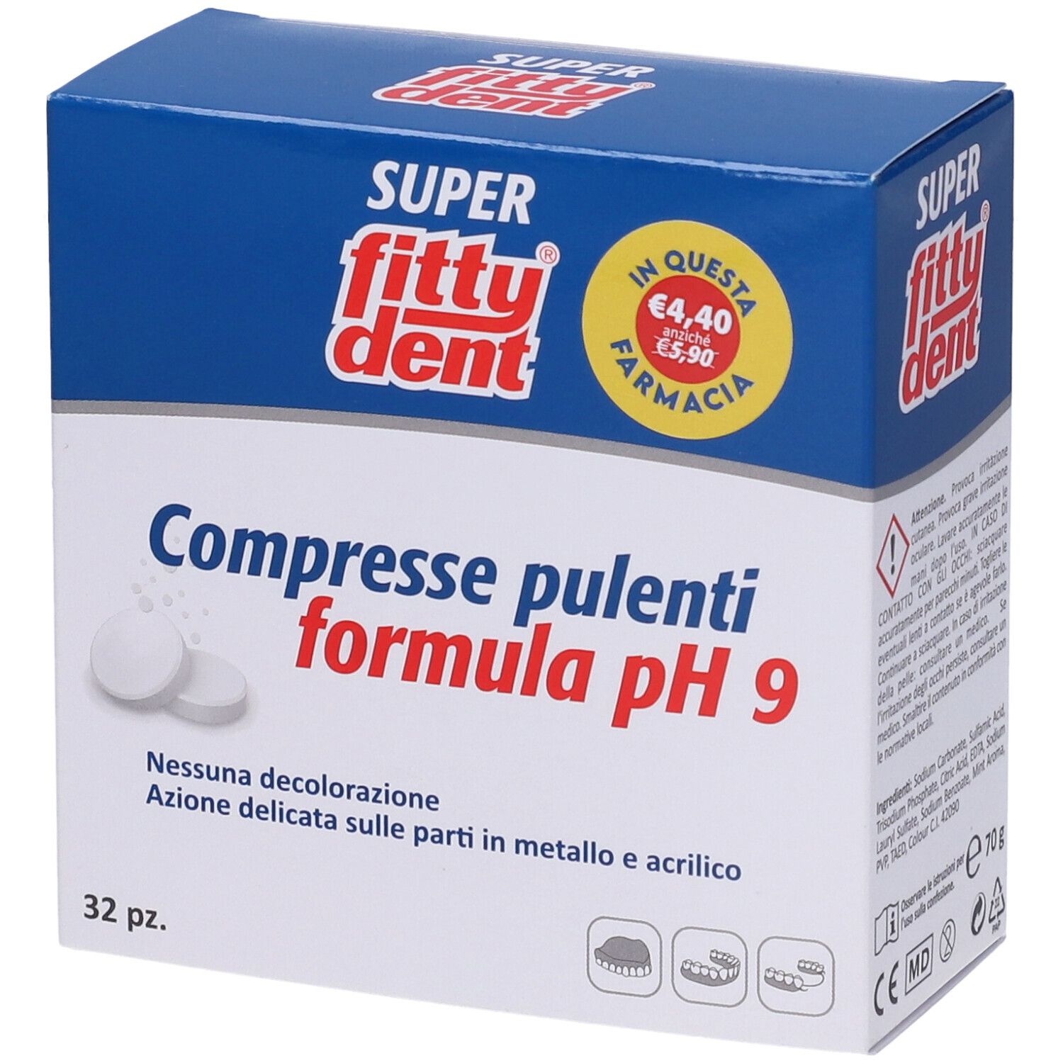 FITTYDENT 32CPR DET OS