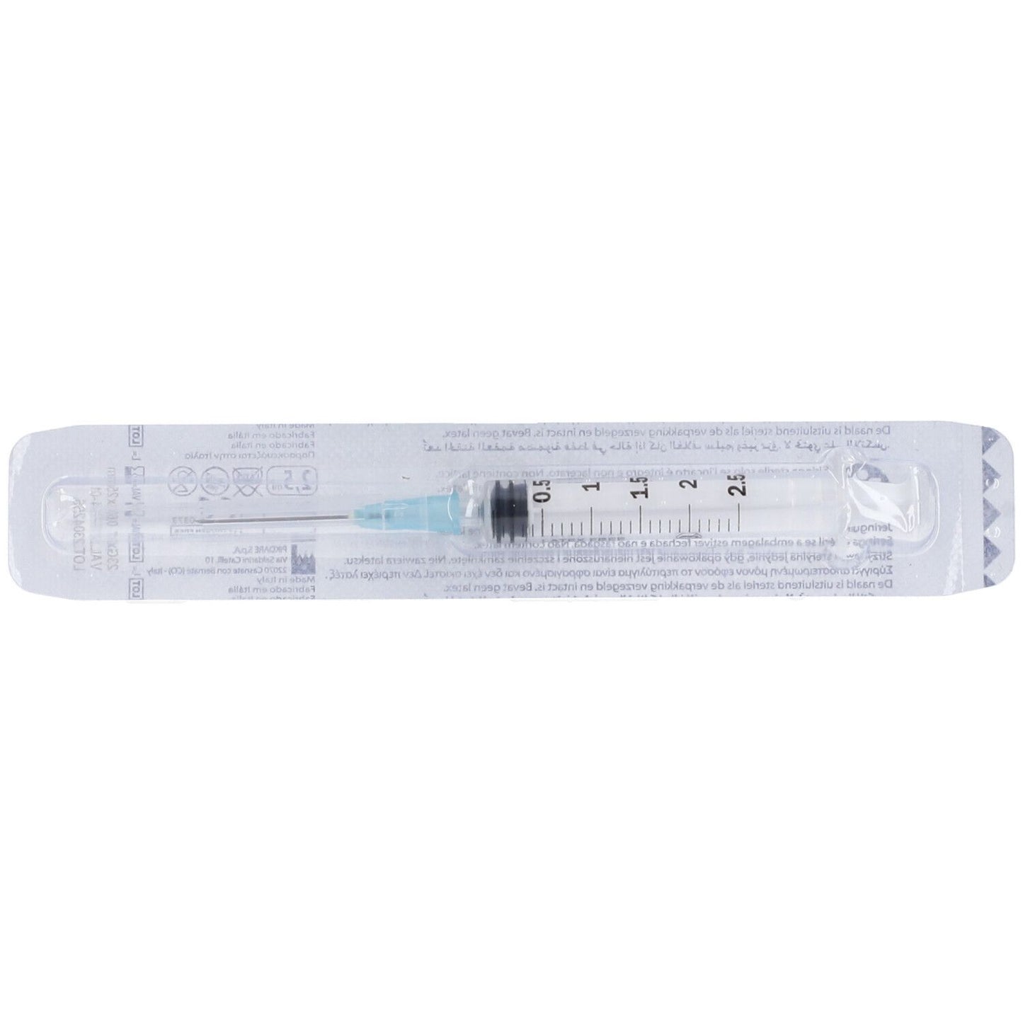 SIR PLAS STER 2,5ML AGO16 SAF