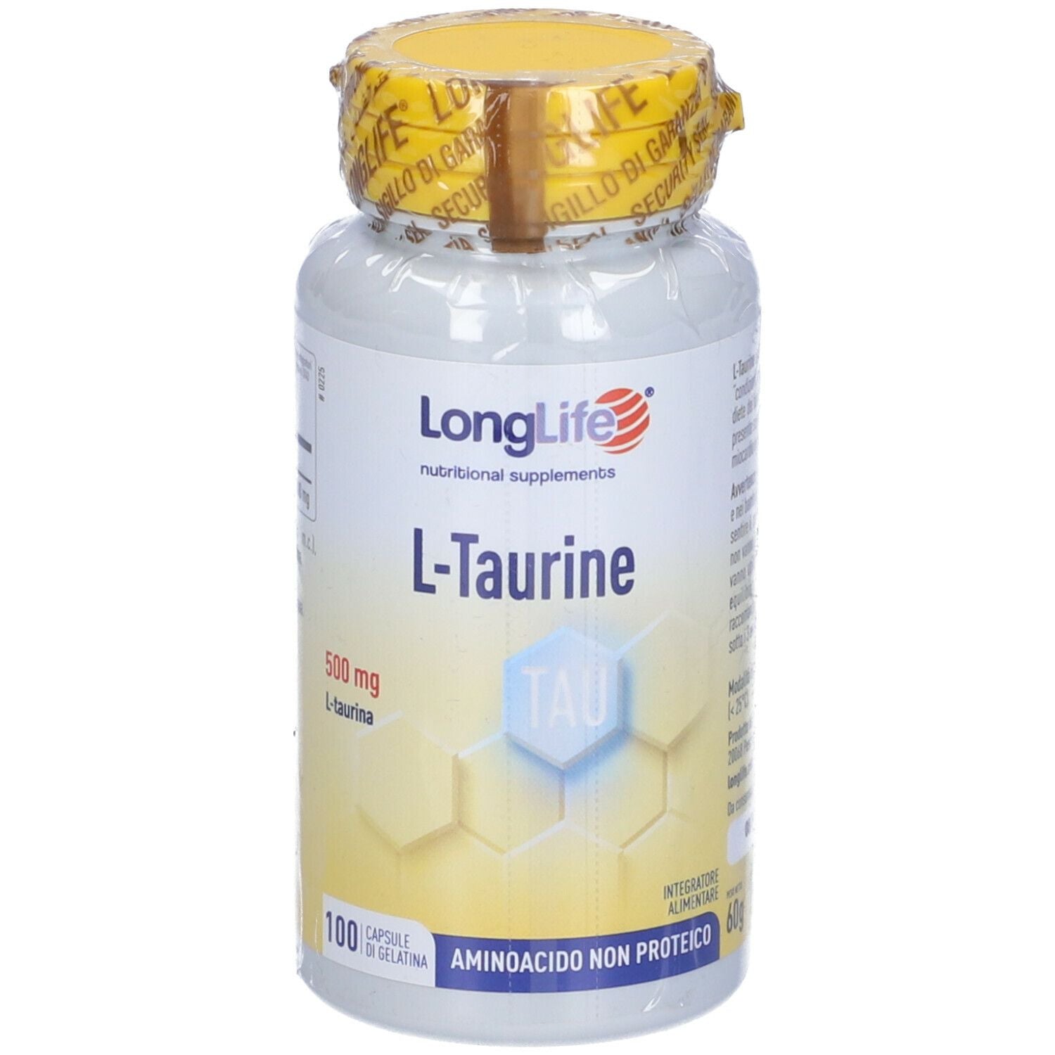 900178233 - LONGLIFE L-TAURINE 100CPS