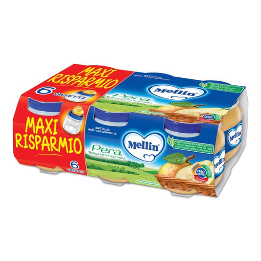 MELLIN Omo Pera 6x100g