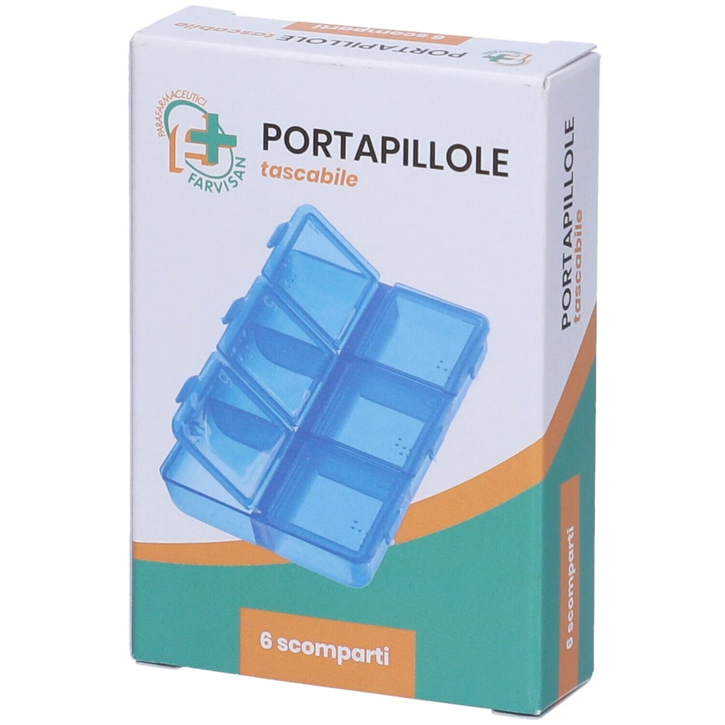 PORTAPILLOLE 6SCOMPARTI FARVISAN