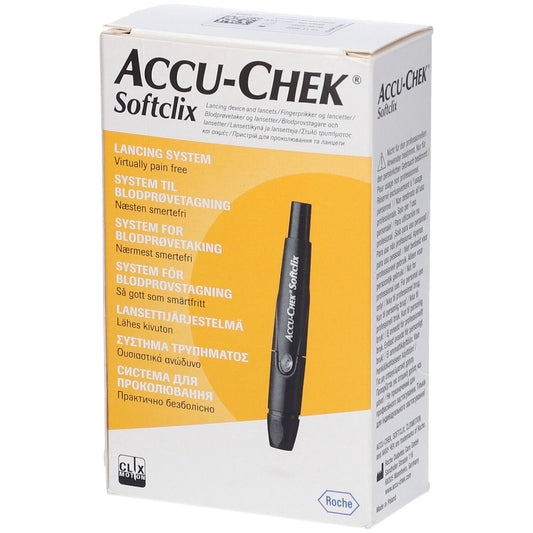 ACCU-CHEK SOFTCLIX 1PEN+25LANC