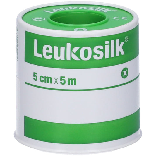 LEUKOSILK Rocchetto 5cmx5m Mutua