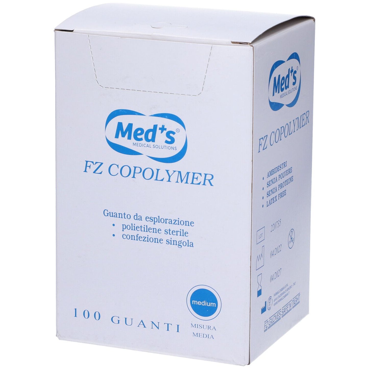 900461928 - GUANTI ST FZ COPOLYMER M 100PZ
