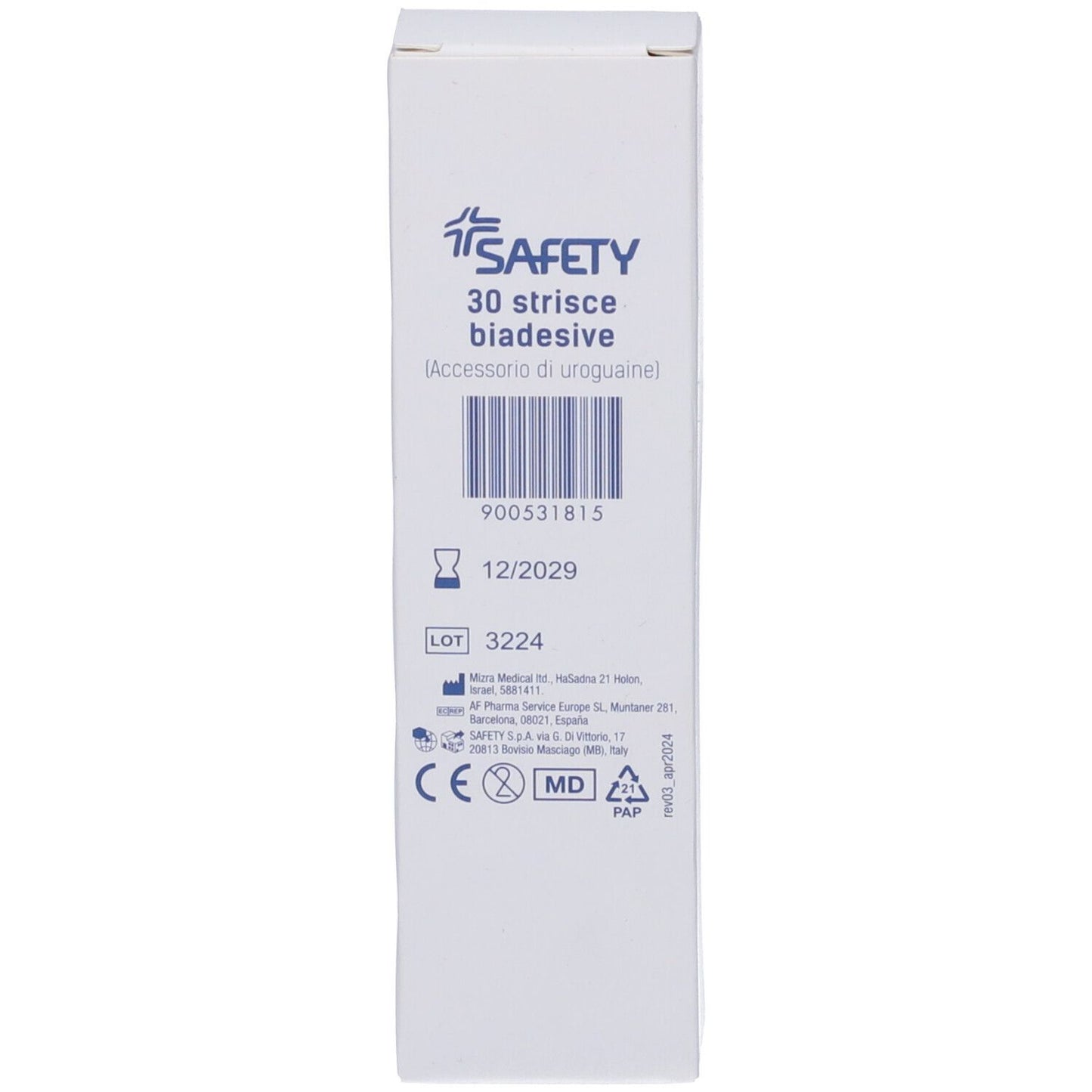900531815 - STRISCE BIADES UROGUAINE 30PZ