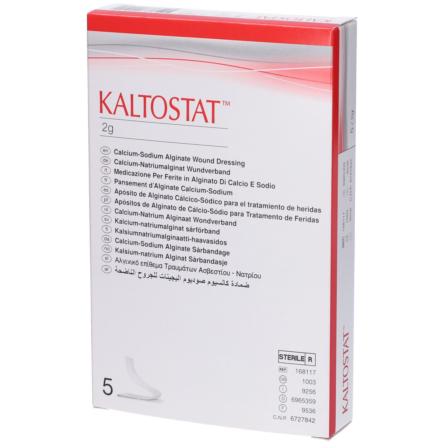 900604606 - KALTOSTAT TAMPONE 2G 5PZ 9256