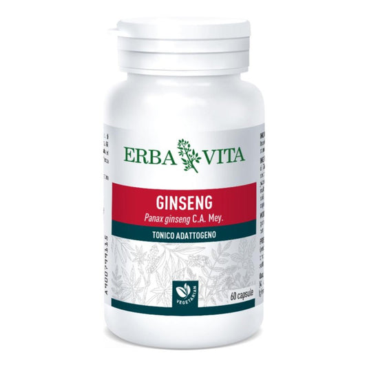 GINSENG 60CAPS 400MG  ERBAVITA