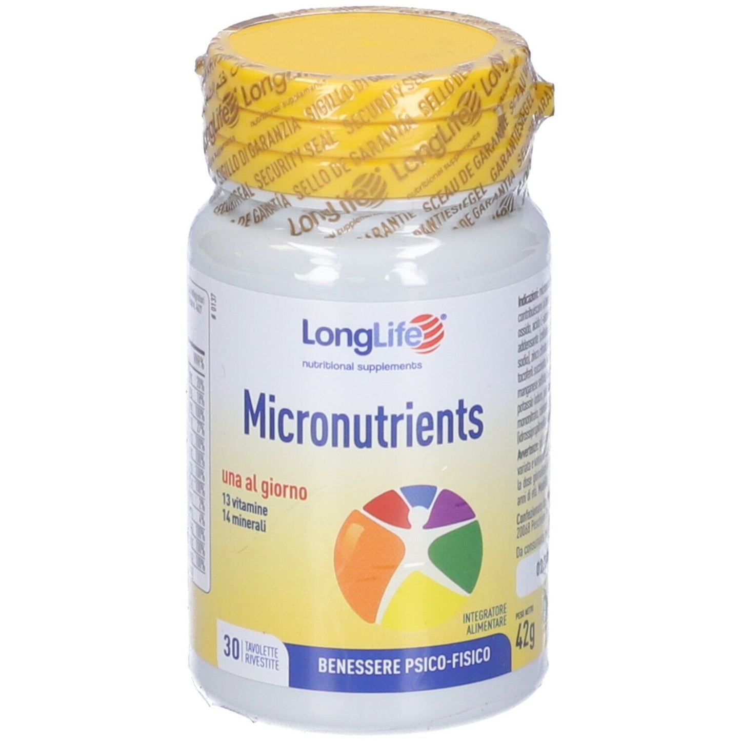 900825807 - LONGLIFE MICRONUTRIENTS 30TAV