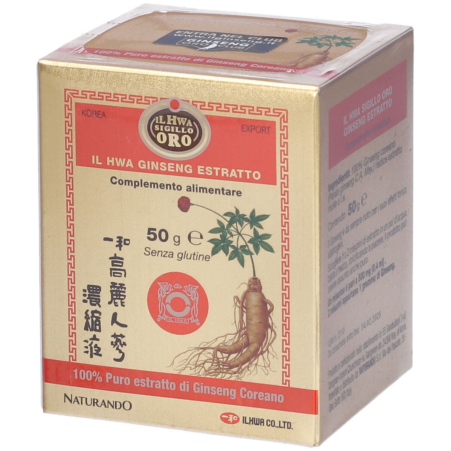 GINSENG IL HWA ESTRATTO 50G
