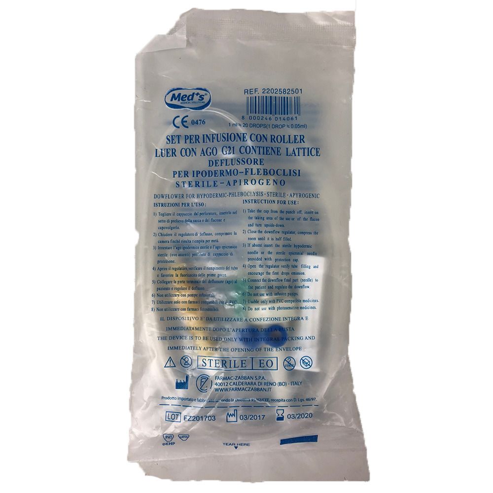 DEFLUSSORI ROLLER C/AGO 21 LUE