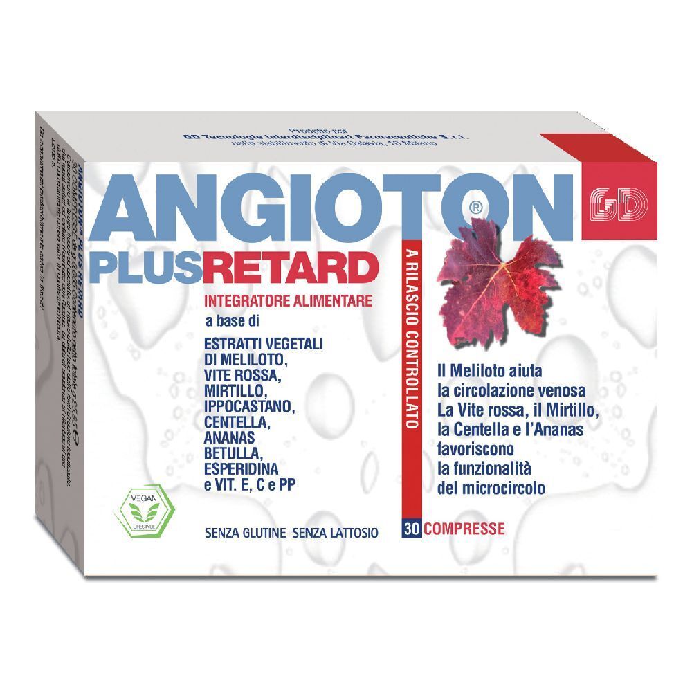 900922372 - ANGIOTON PLUS RETARD 30CPR