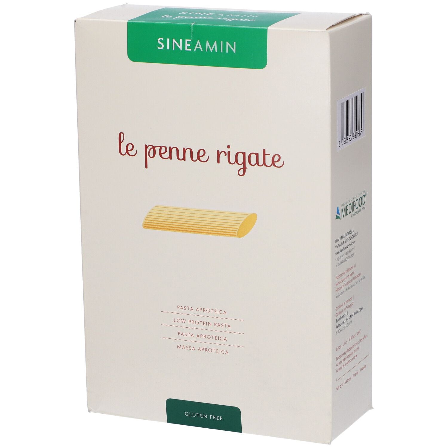 900923842 - SINEAMIN*PASTA PENNE RIG 500G