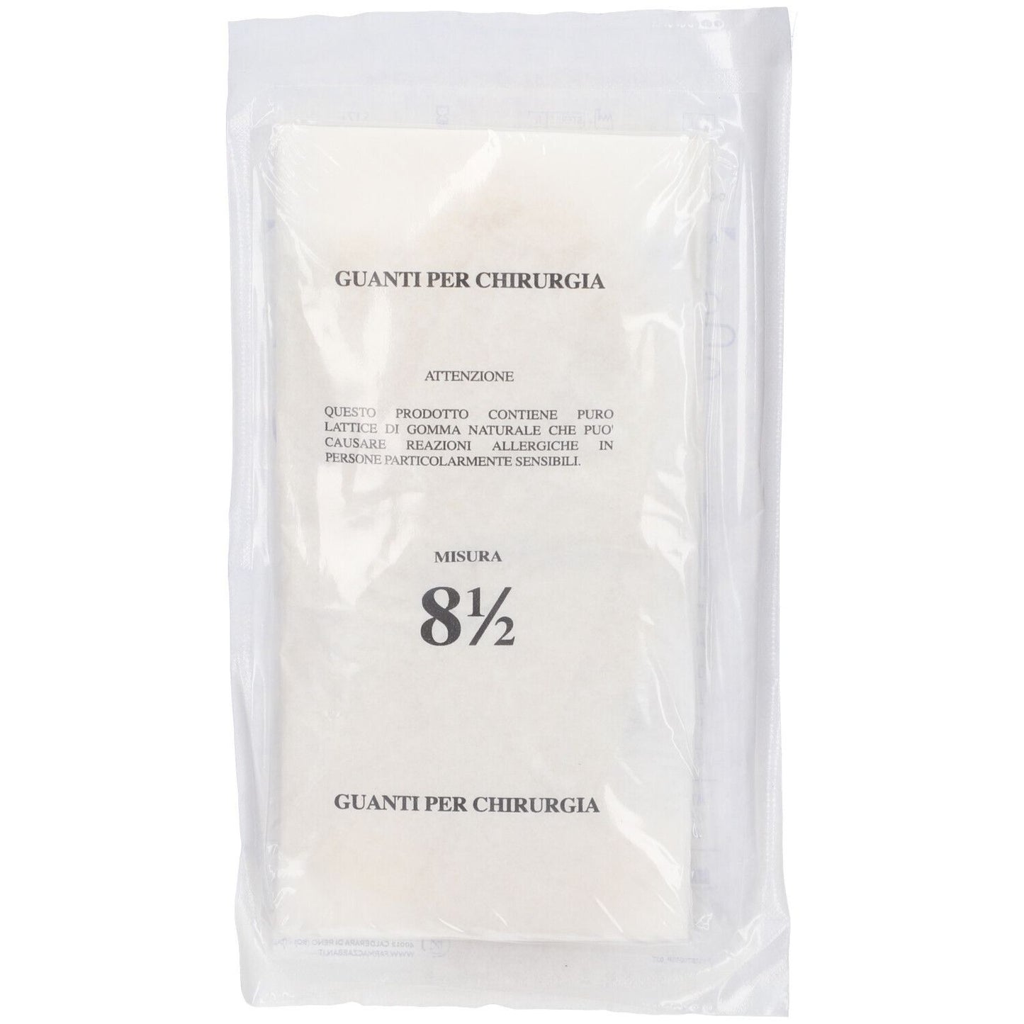 GUANTI CHIRURGICI 8,5 ZETALEX