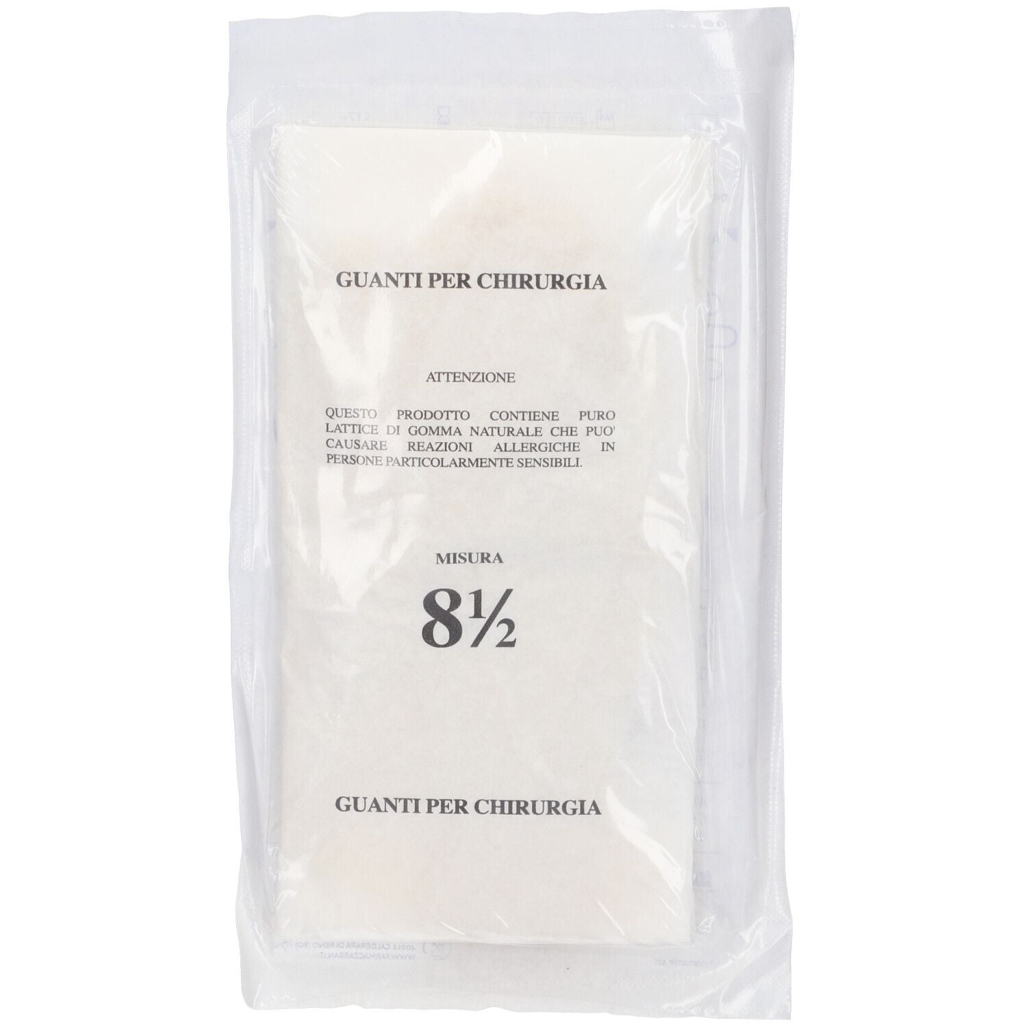 GUANTI CHIRURGICI 8,5 ZETALEX