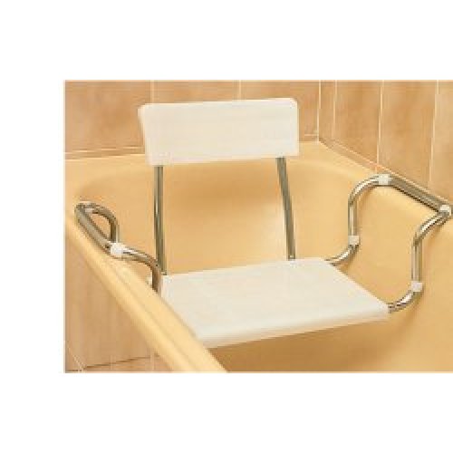 FARMACARE Sedile Vasca Plastica C/Schienale