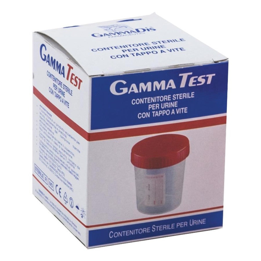 GAMMATEST Contenitore Urina Tappo a Vite Gammadis