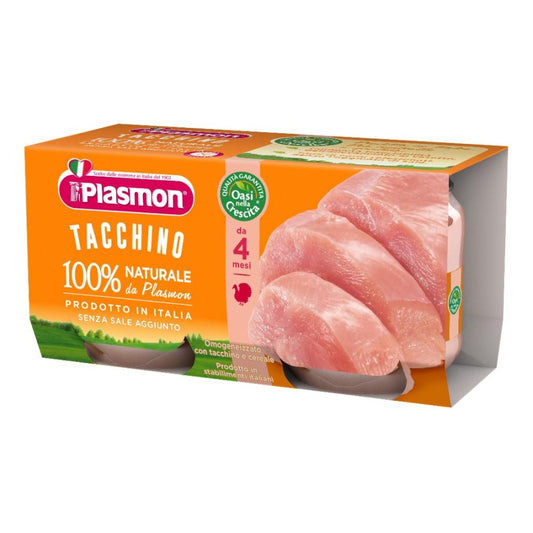 PLASMON*OM TACCHINO 2 X 80G