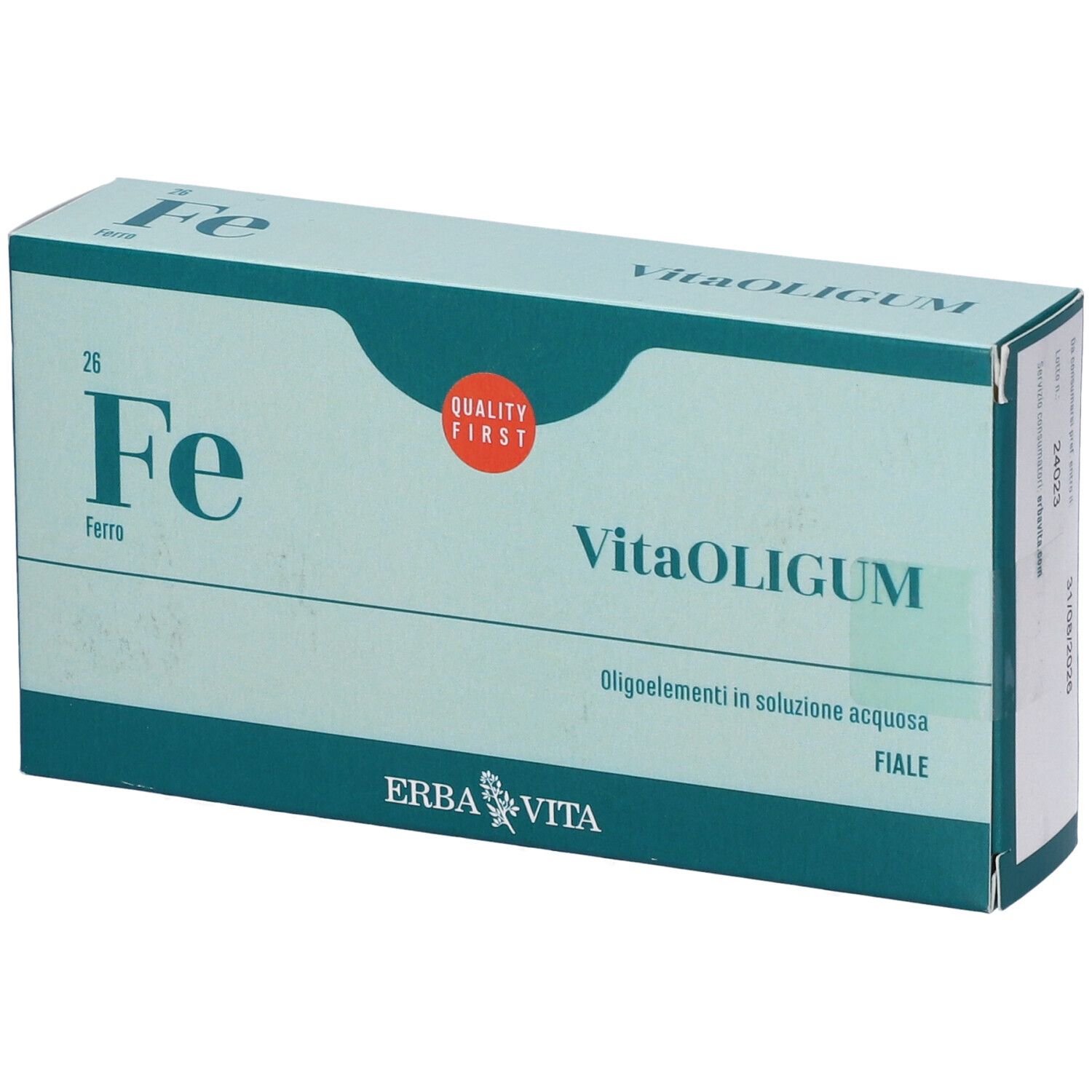 VITAOLIGUM FERRO 20f.