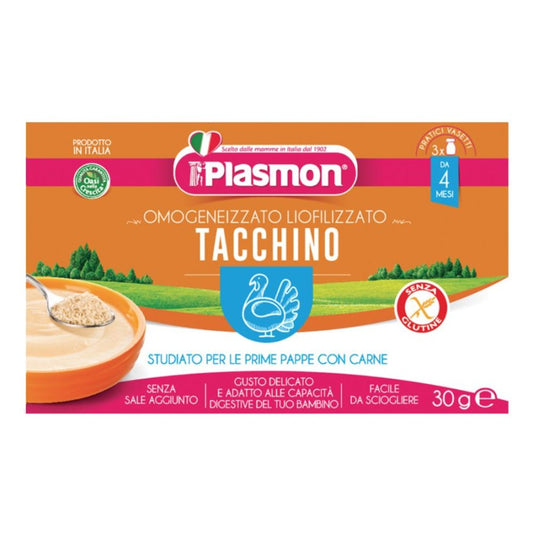 PLASMON Liof.Tacchino 3x10g