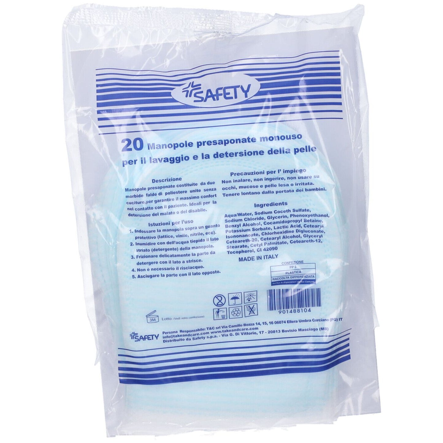 901488104 - MANOPOLA PRESAPONATA MON 20PZ