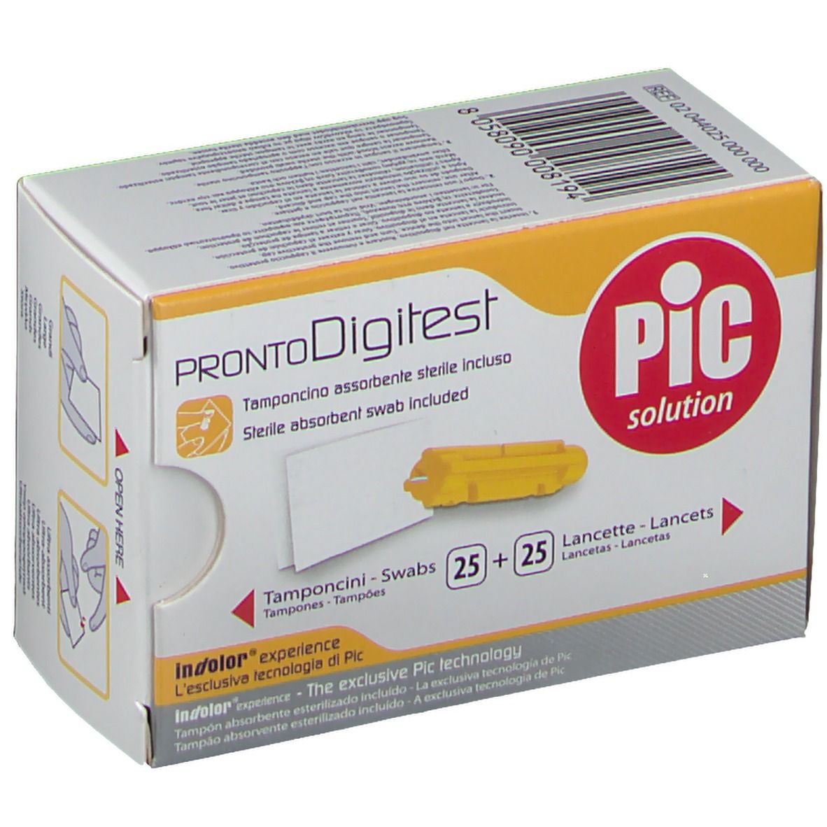 901500862 - PIC DIGITEST SENS LANCETTE25PZ