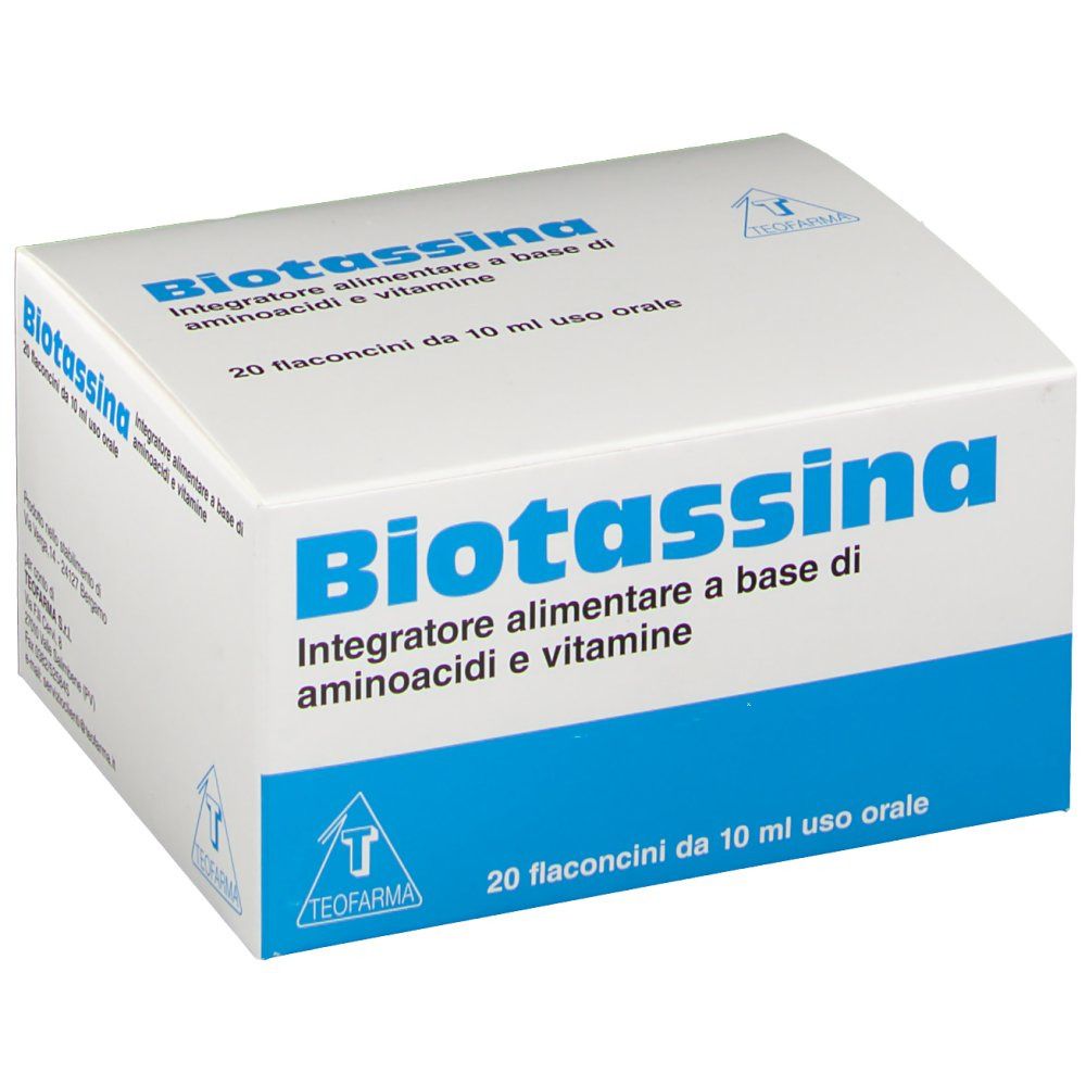 BIOTASSINA INTEG 20F 10ML