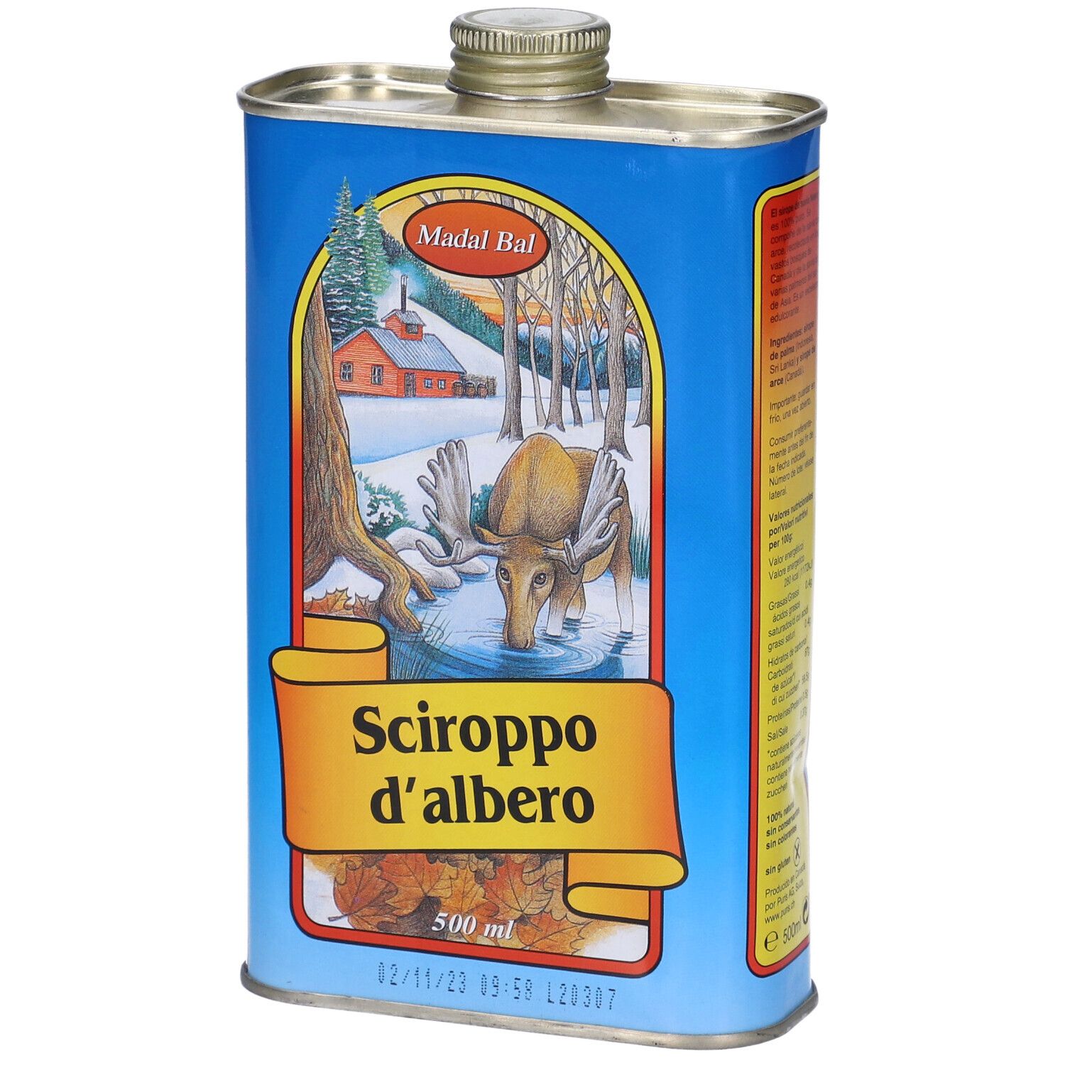 SCIROPPO ALBERO LATTINA 500ML