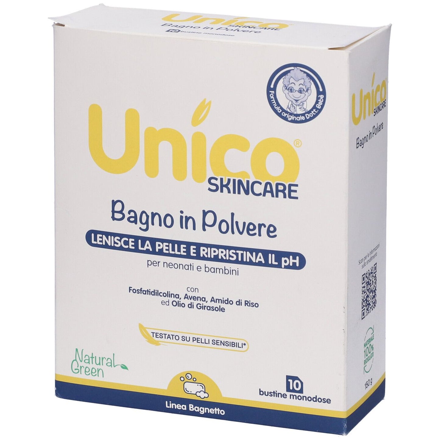 UNICO Bagno Neonati Bamb.10 Buste
