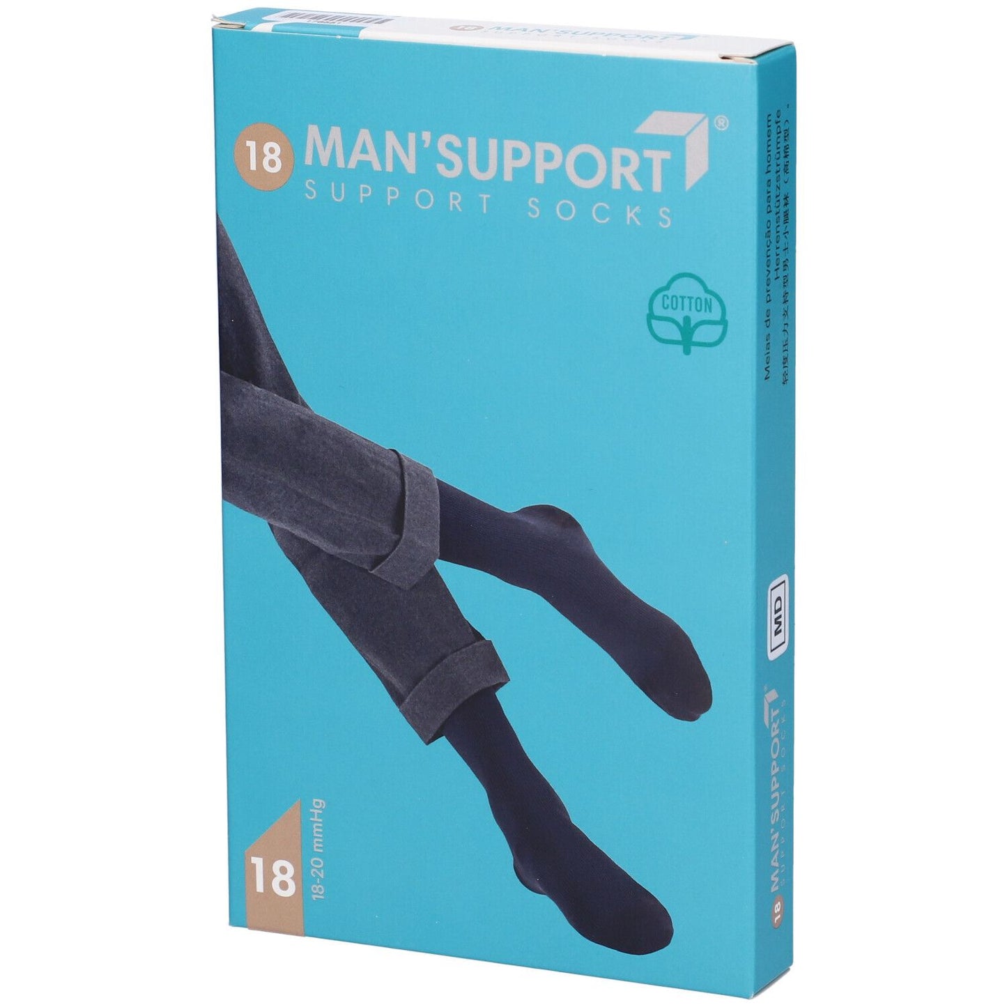 GLORIA MAN 18 Gambaletto Cot.3 Antracite