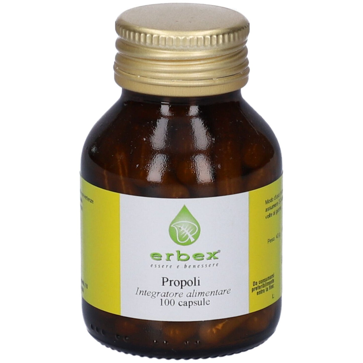 PROPOLI 100CPS 430MG ERBEX