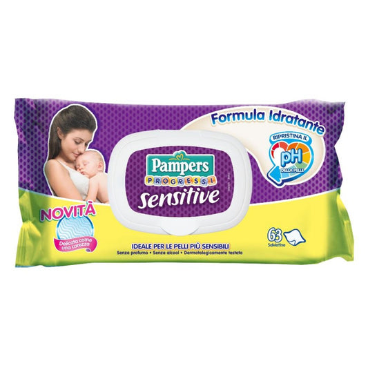 PAMPERS SALV SENSIT ALOE RIC63