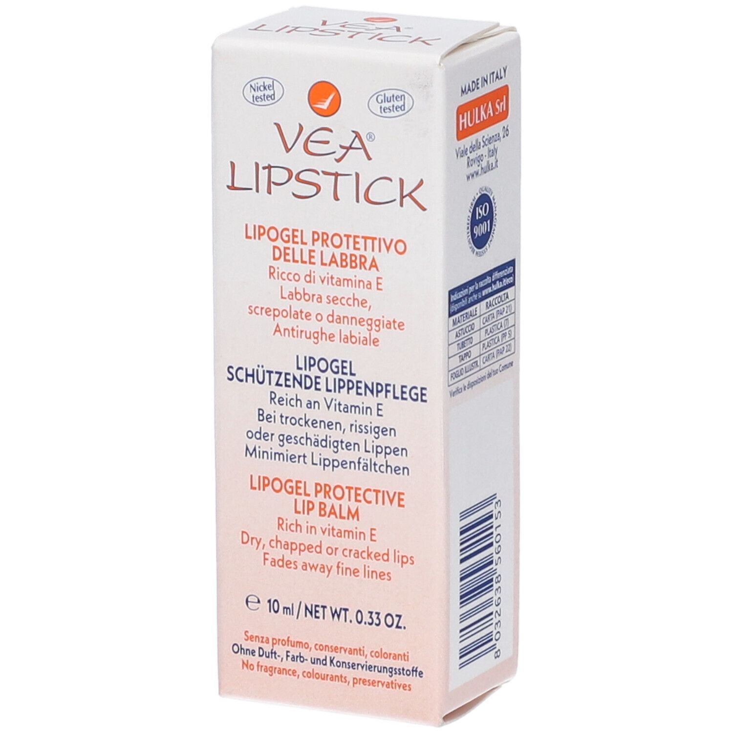 902659933 - VEA LIPSTICK LIPOGEL LABB 10ML