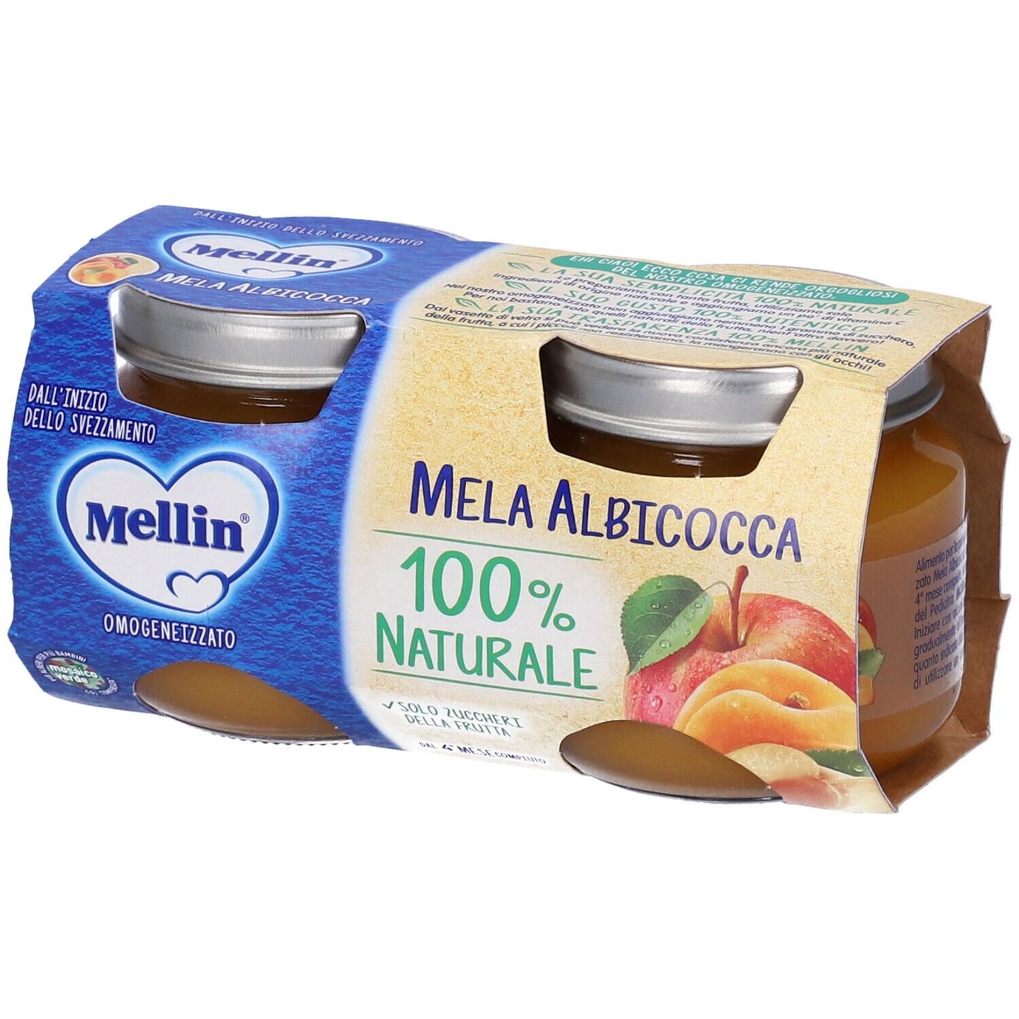 903011524 - MELLIN OMOG MELA ALB 2X100G