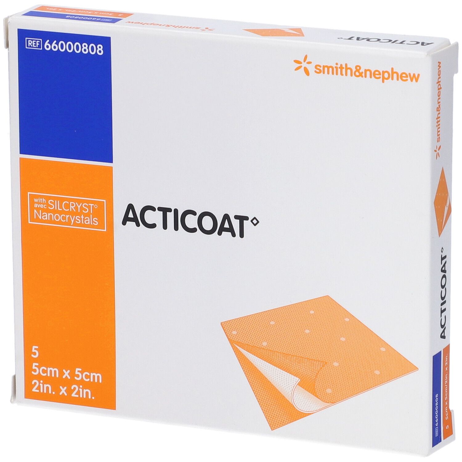 ACTICOAT MED ARG 5X5CM 5PZ