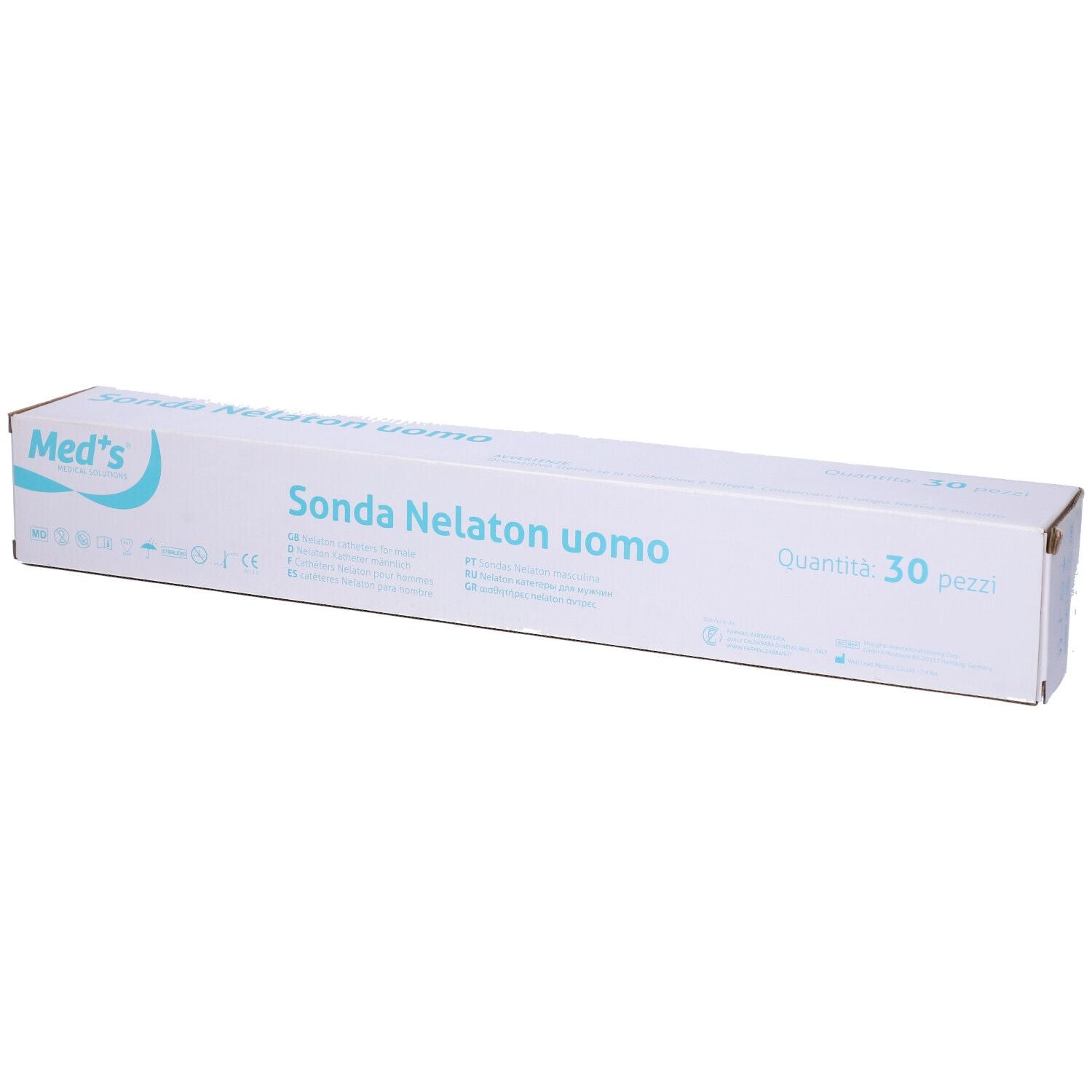 NELATON SONDA 40CM CH 10 30PZ