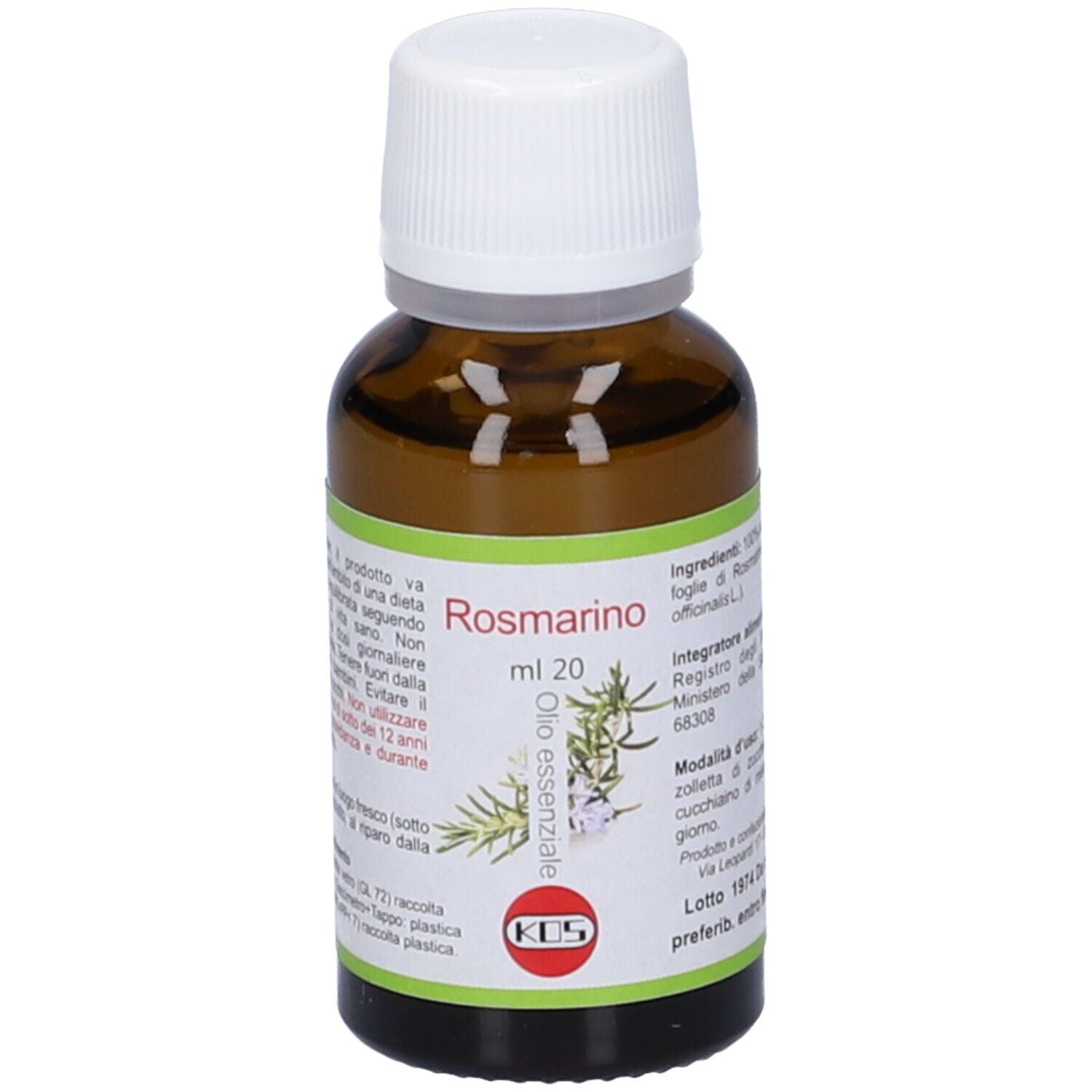 903800682 - ROSMARINO OLIO ESSENZIALE 20ML