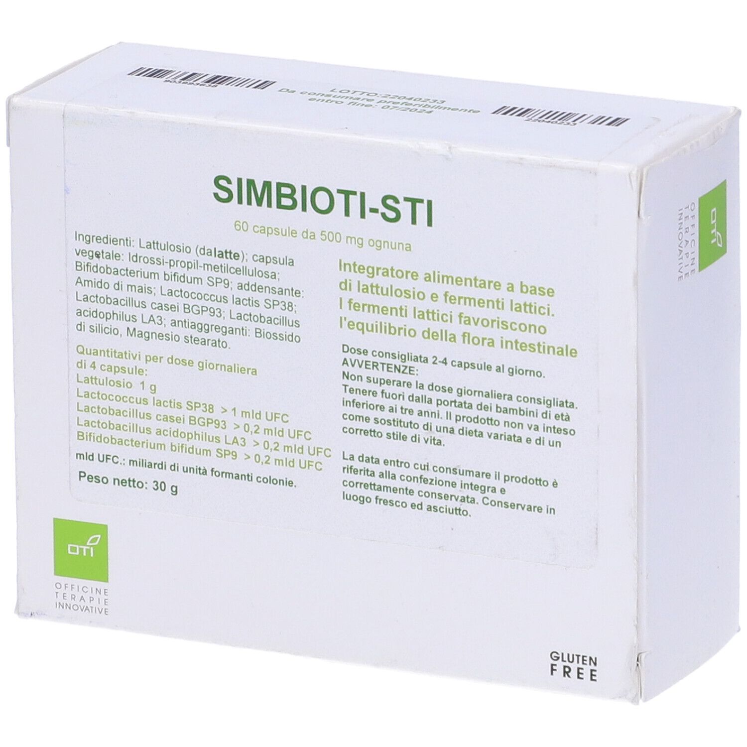 SIMBIOTI Sti 60 Cps 400mg