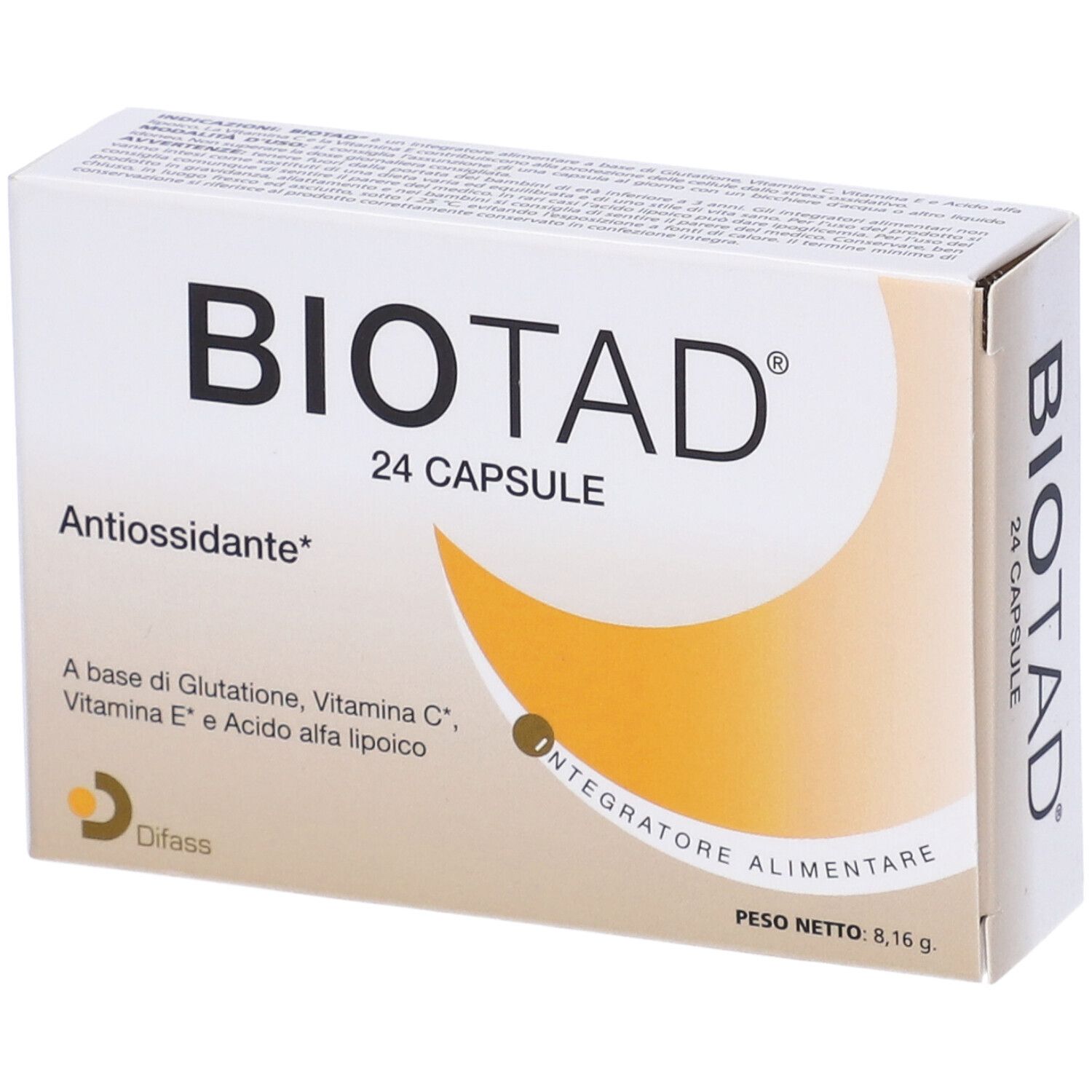 903996496 - BIOTAD 24CPS 340MG